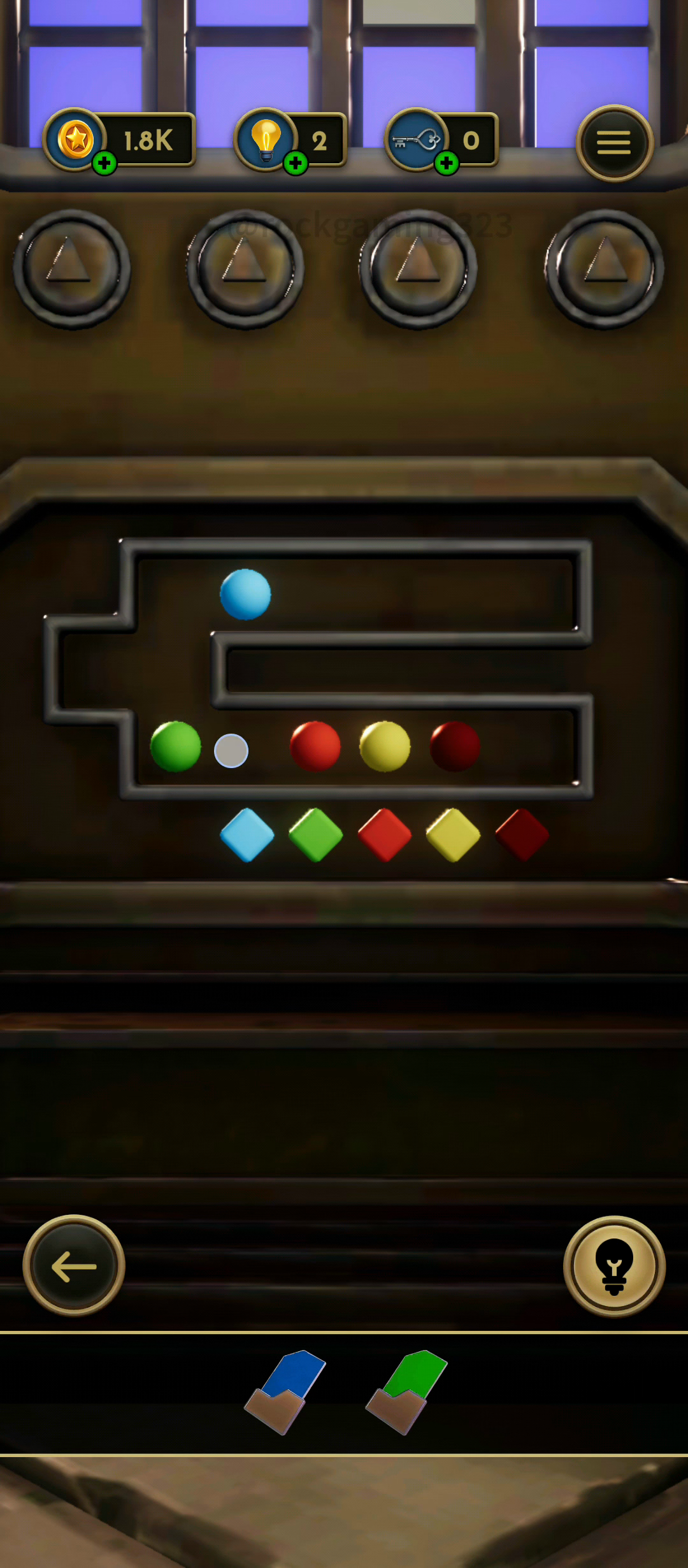 the vault: logic puzzle box level 49 Step 2