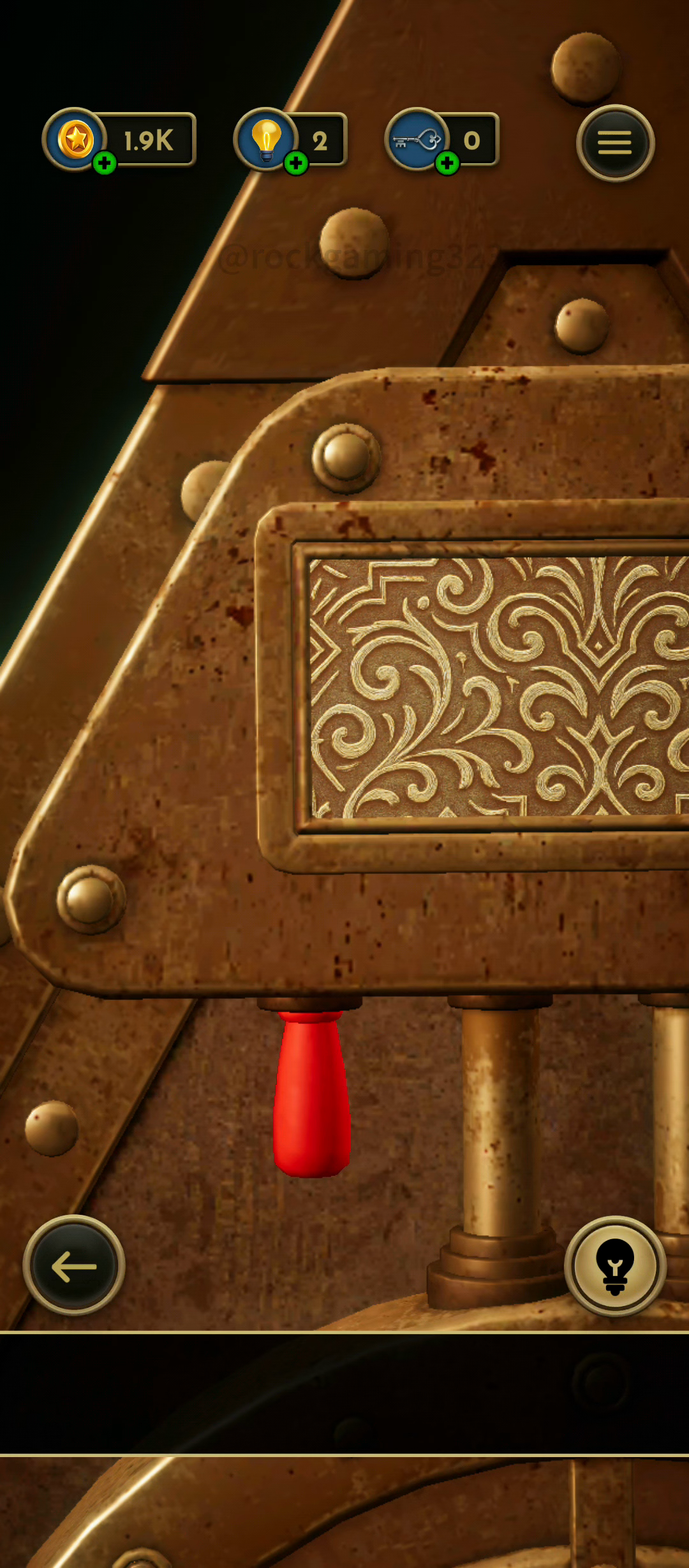 the vault: logic puzzle box level 54 Step 2