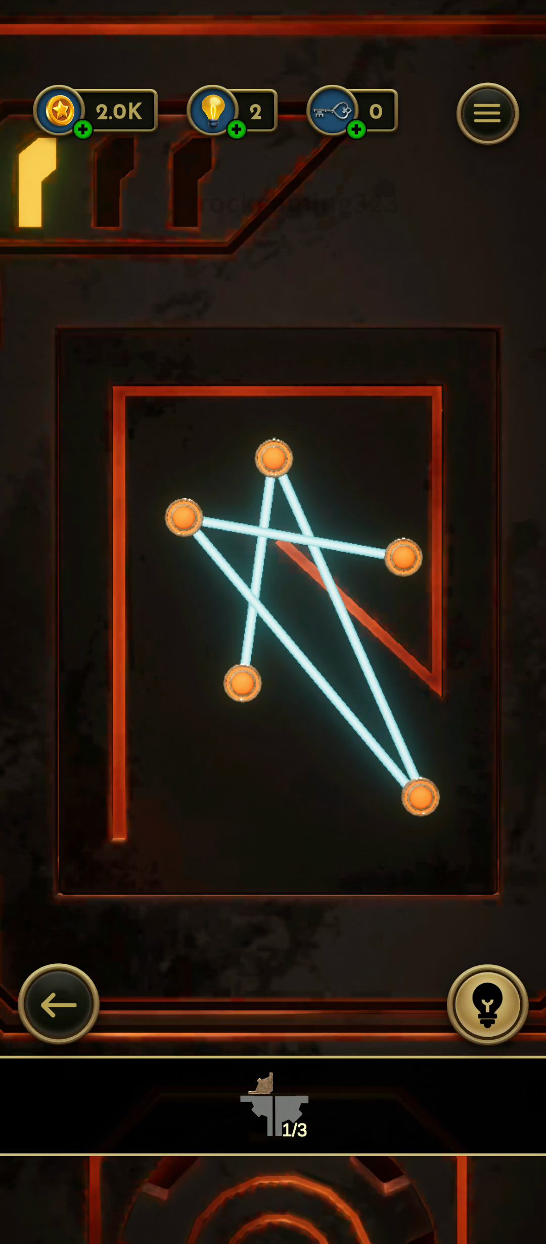 the vault: logic puzzle box level 56 Step 1