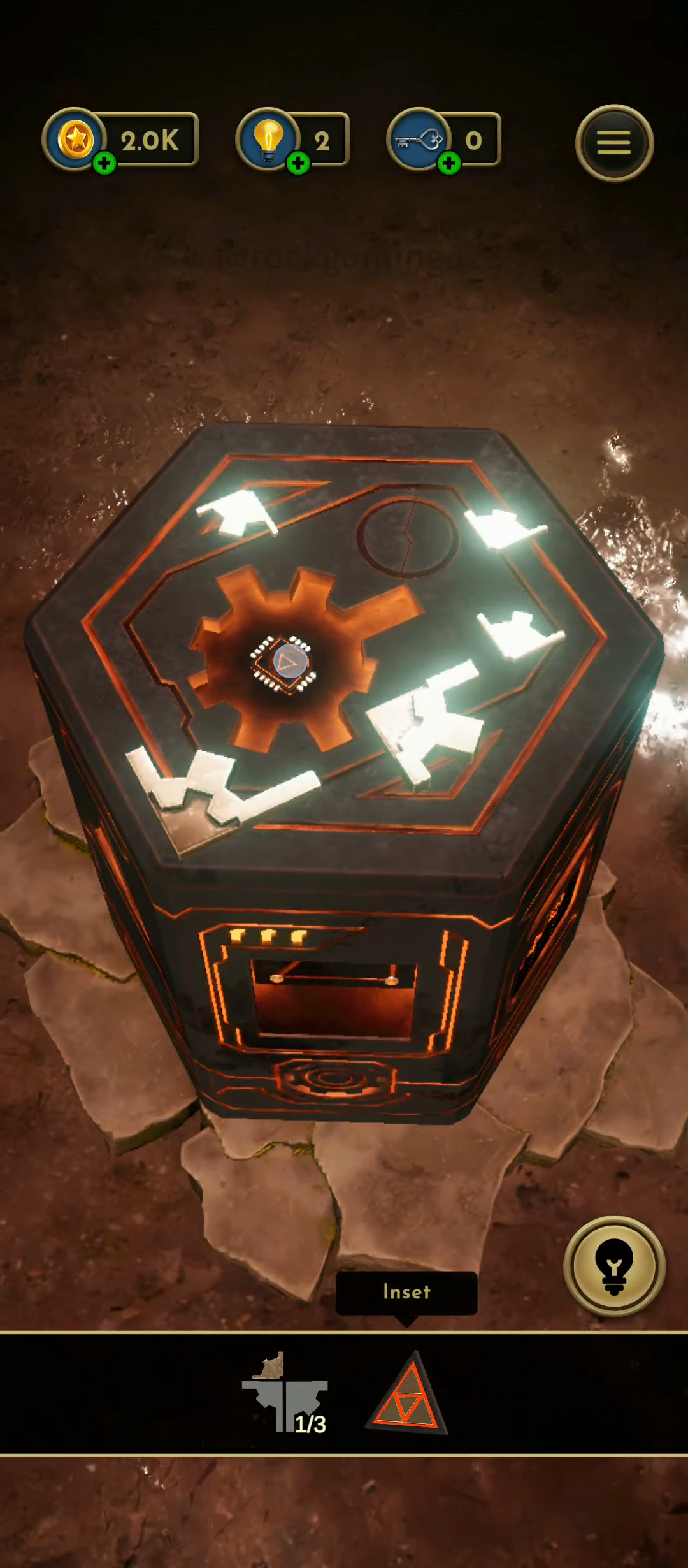 the vault: logic puzzle box level 56 Step 2