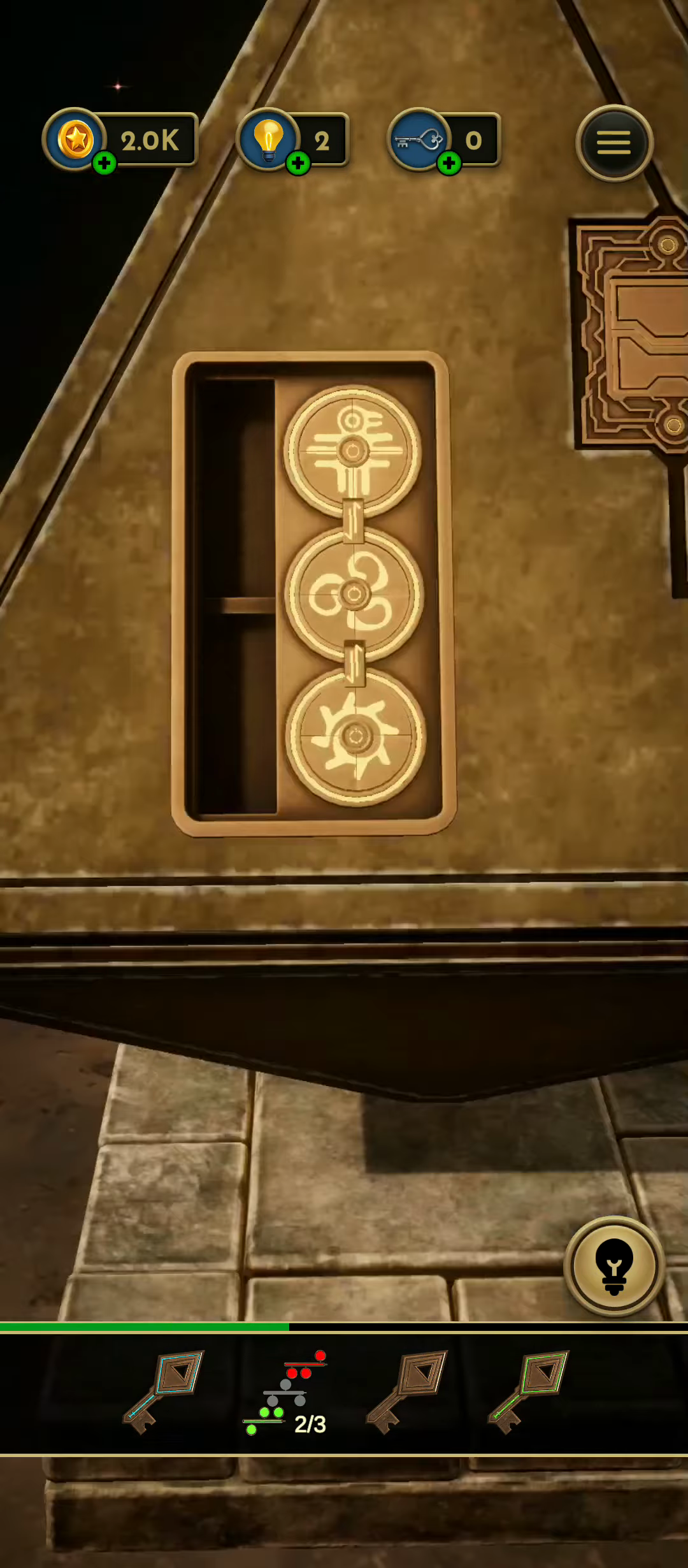 the vault: logic puzzle box level 57 Step 3