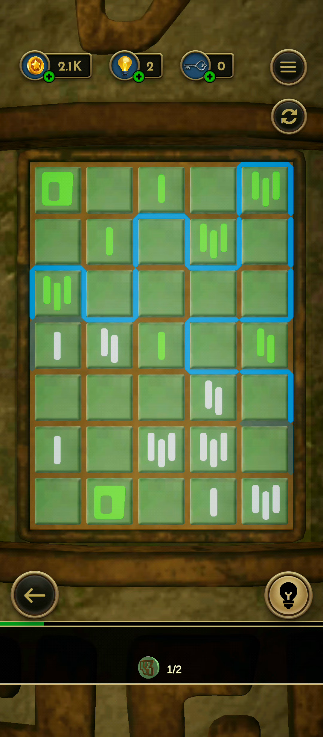 the vault: logic puzzle box level 61 Step 2